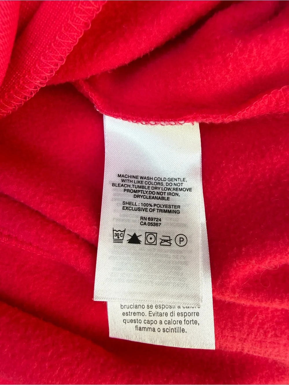 Columbia Pink Full-Zip Kids Fleece Jacket